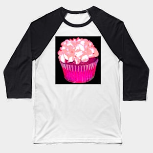 Pink and Black Baseball T-Shirt